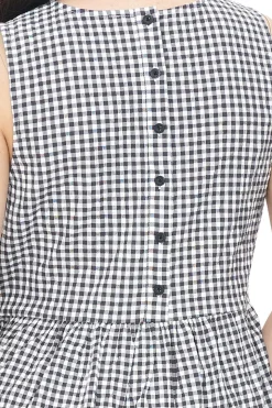 CATALINA JAY DRESS BLACK/IVORY