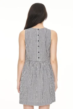 CATALINA JAY DRESS BLACK/IVORY