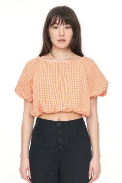 CELINE SS FLEUR BLOUSE PINK/SMOOTHIE