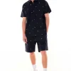 CHEERS SS OG SHIRT NAVY/WHITE