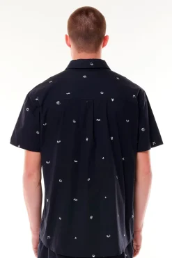 CHEERS SS OG SHIRT NAVY/WHITE