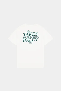 CLASSIC TEE 170/BALLSY CHALK