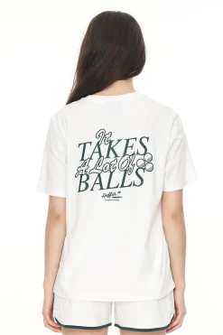 CLASSIC TEE 170/BALLSY CHALK