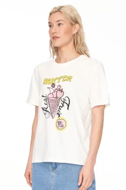 CLASSIC TEE 170/WAFFLE CHALK