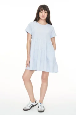 CRUISE MILLY DRESS BLUE HAZE/CHALK