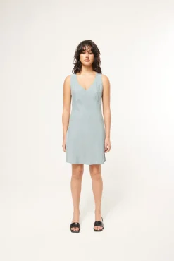 DRIFT SHIFT DRESS AQUA