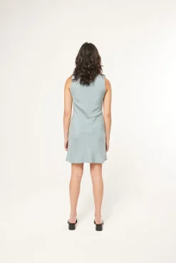 DRIFT SHIFT DRESS AQUA