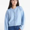 ELLE CROP CARDIGAN GLACIER