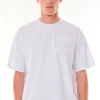 ESSENTIAL BLOCK TEE WHITE