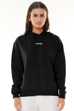 ESSENTIAL SLOUCH HOOD 350 BLACK
