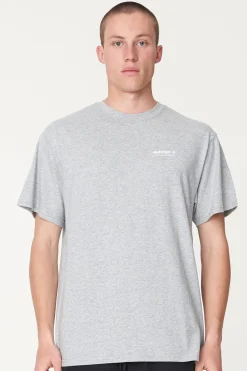 ESSENTIAL SUP TEE GREY MARLE