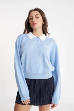 FIELD RUGBY KNIT CLUB BLUE