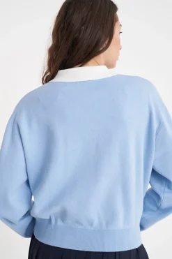 FIELD RUGBY KNIT CLUB BLUE