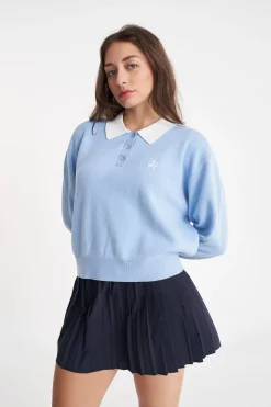 FIELD RUGBY KNIT CLUB BLUE