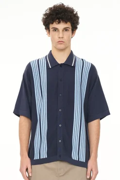 FORE KNIT SHIRT NAVY