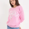 GIRLFRIEND INTARSIA KNIT BON BON