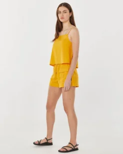 GOLDEN BAY JESS TOP MANGO