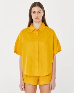 GOLDEN BAY SS DAY SHIRT MANGO