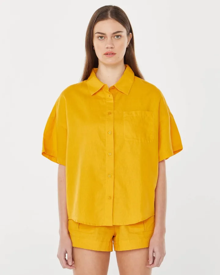 GOLDEN BAY SS DAY SHIRT MANGO