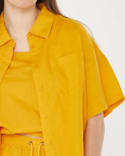 GOLDEN BAY SS DAY SHIRT MANGO