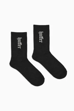 HFR CREW SOCK/INKED BLACK