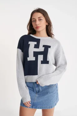 H-LOCK RUSH CREW NAVY/SILVERMARLE