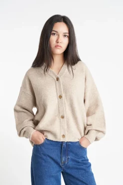 KENDALL CARDIGAN BIRCH MARLE