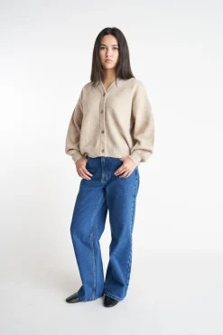 KENDALL CARDIGAN BIRCH MARLE