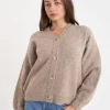 KENDALL CARDIGAN OAT MARLE