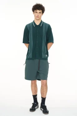 KNIT SHIRT GOLF GREEN
