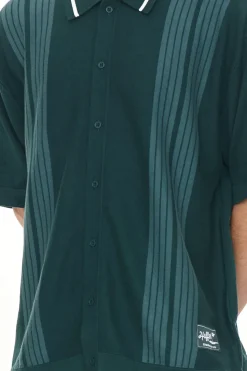 KNIT SHIRT GOLF GREEN
