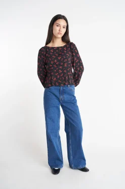 LA ROSA NINA LS TOP DARK ROSE
