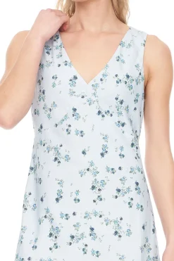 LALISA CLEO MINI DRESS BLUE FLORAL