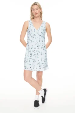 LALISA CLEO MINI DRESS BLUE FLORAL