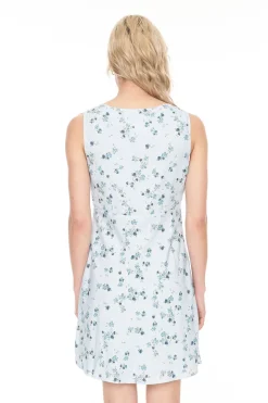 LALISA CLEO MINI DRESS BLUE FLORAL