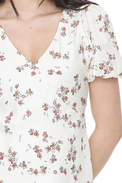 LALISA CLEO MINI DRESS MULTI FLORAL