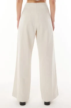 LIN-IN HIGH WAIST PANT NATURAL