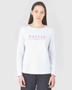 LS AVENUE TEE/BOARDING PASS WHITE
