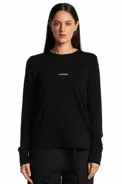 LS LANEWAY TEE/ESSENTIAL BLACK