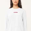 LS LANEWAY TEE/ESSENTIAL WHITE