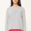 LS LANEWAY TEE/IDYLLIC GREY MARLE
