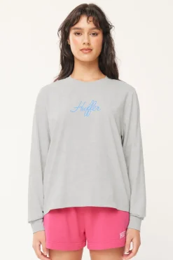 LS LANEWAY TEE/IDYLLIC GREY MARLE