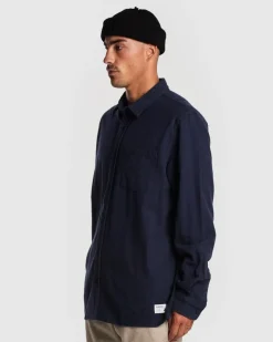 LS SHIRT NAVY