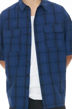 MECH SHIRT BLUE CHECK