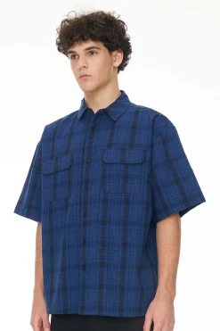 MECH SHIRT BLUE CHECK