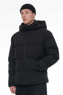 MENS BLOCK DOWN JKT BLACK