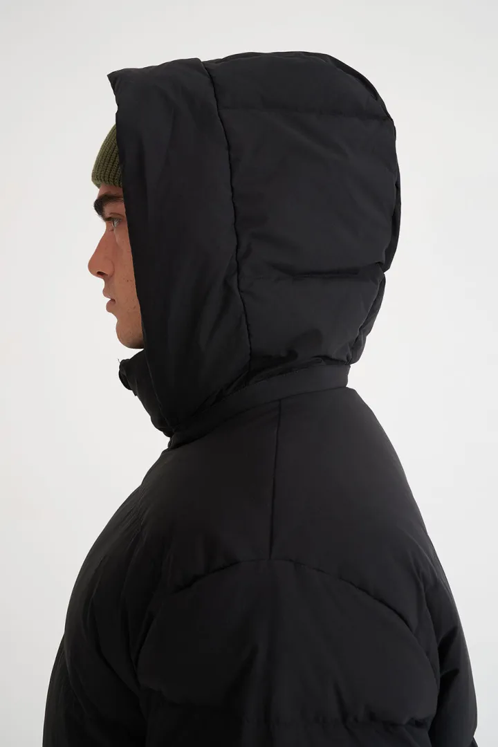 MENS BLOCK DOWN JKT BLACK