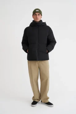 MENS BLOCK DOWN JKT BLACK