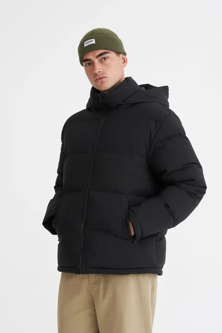 MENS BLOCK DOWN JKT BLACK