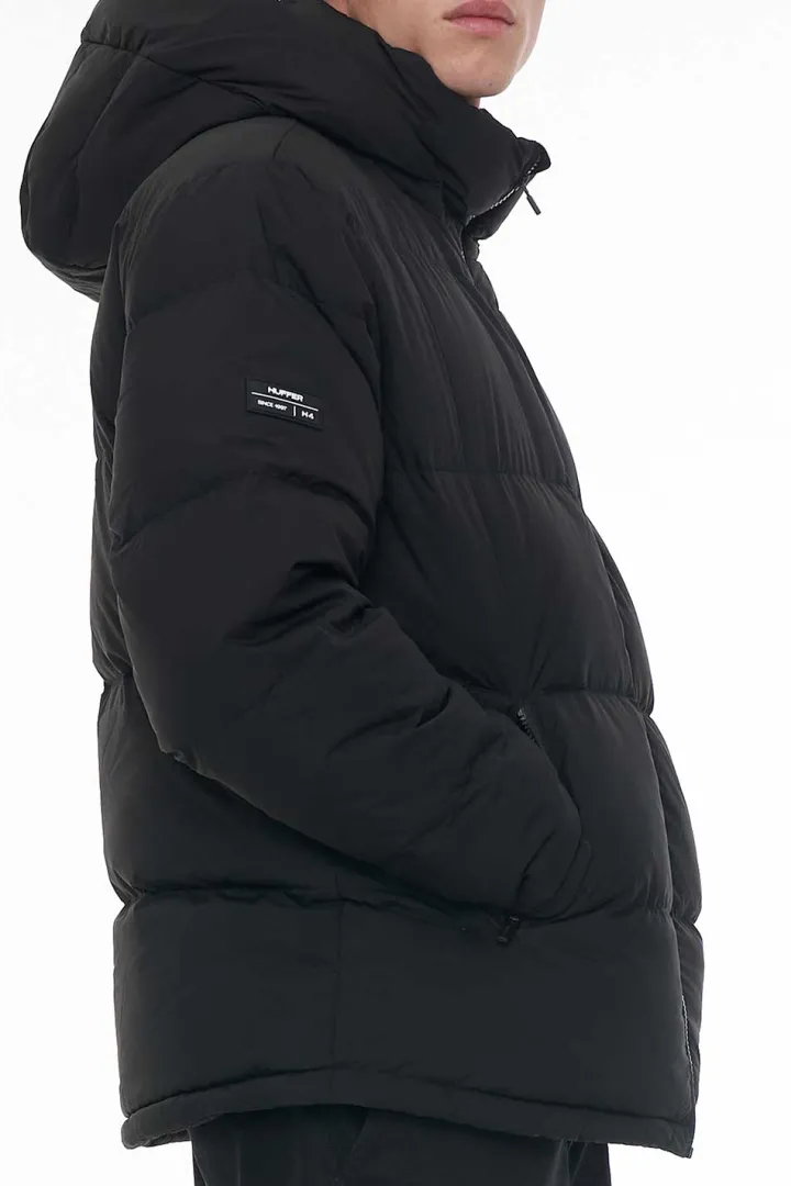 MENS BLOCK DOWN JKT BLACK
